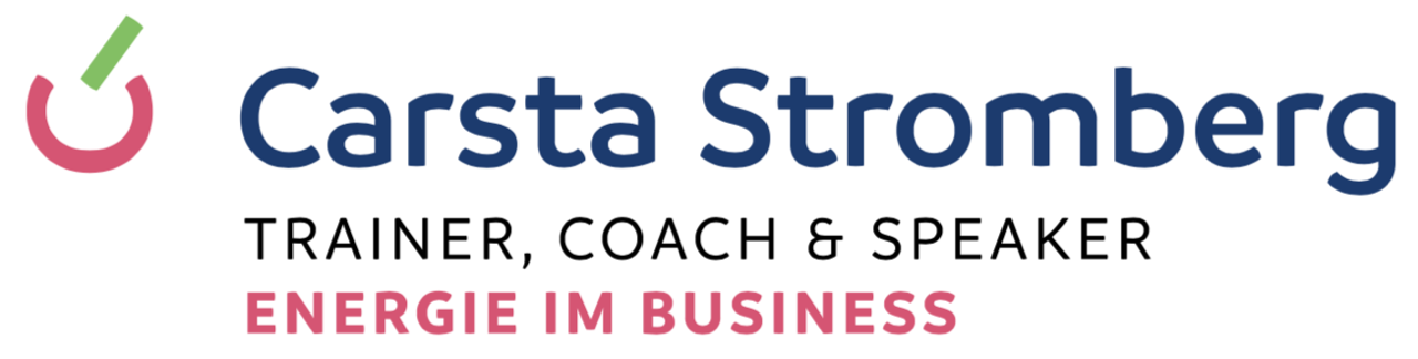 Unsere Partnernetzwerke | Rapid Rohr- und Kanaltechnik Logo for Carsta Stromberg, trainer, coach and speaker, with the tagline Energie im Business.